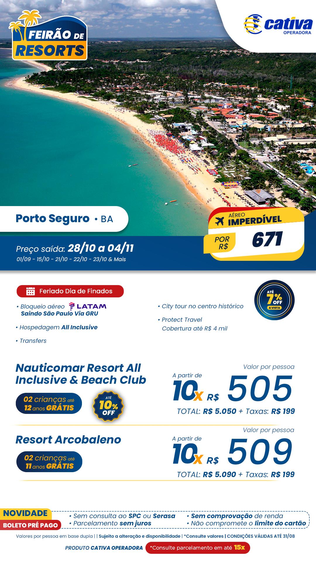 Porto Seguro/SAO 28/10